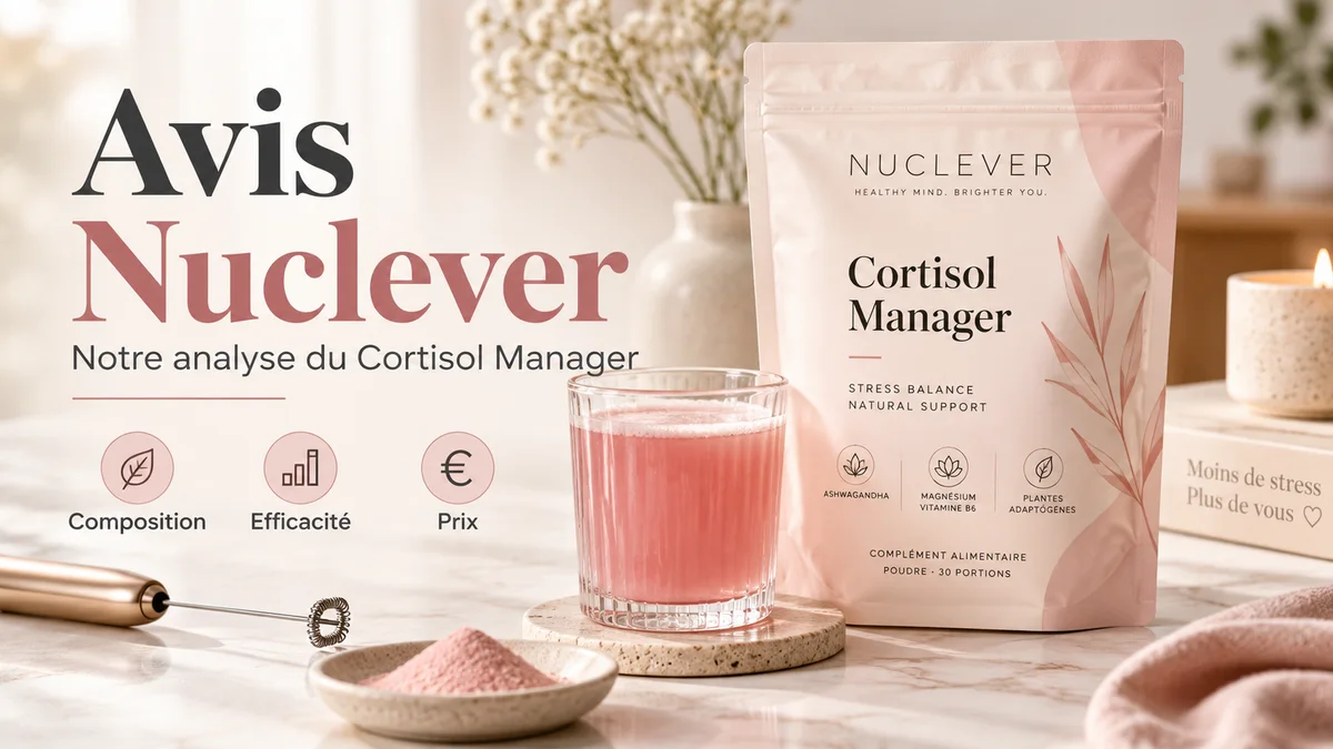 Avis Nuclever : notre analyse du Cortisol Manager